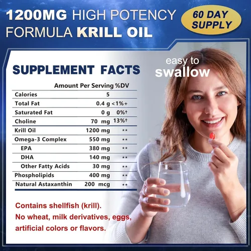 Miniatura 2 de ZEBORA Aceite de krill 1200mg