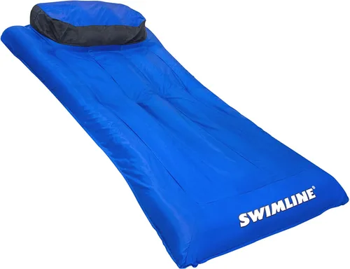 Miniatura 11 de SWIMLINE Original Cloud Chaise 360 - Tumbona flotante para piscina y lago, balsa circular para adultos y niños, respaldo W Cómoda textura