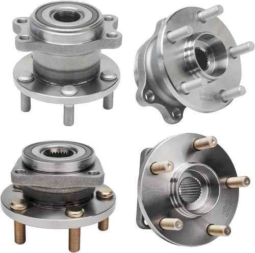 Miniatura 38 de Detroit Axle - Kit de nudillos de dirección delantera izquierda para Ford Edge Lincoln MKX 07-10, cojinete de rueda del lado del conductor, nudillo