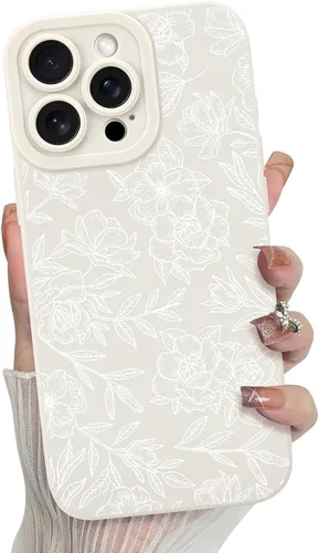 Miniatura 11 de MZELQ para iPhone 12 Pro Max, Funda de silicona con patrón floral de flores y girasoles, rosa, lindo, protección de cámara, funda suave y delgada