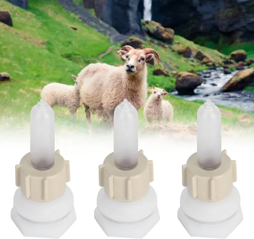 Miniatura 4 de TOPINCN Pezón de cordero Oveja Cabra Chupete Leche de cordero Comedero veterinario Cerdo para pezones para ganado Suministros de salud