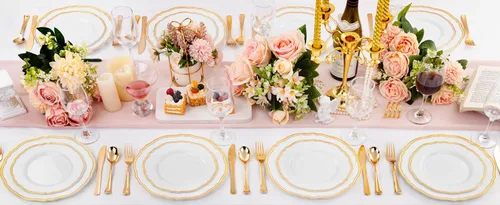 Miniatura 8 de Hioasis 60 platos de plástico dorados, vajilla desechable blanca y dorada con borde dorado, resistente, 7.5 pulgadas, platos de postre para fiestas