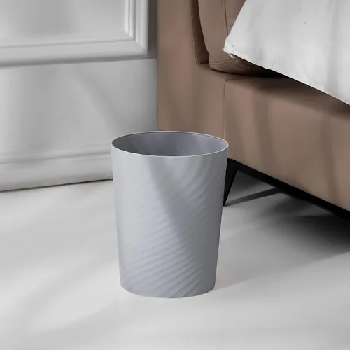 Miniatura 2 de UUJOLY Cubo de basura pequeño de plástico, cesta de basura para baños, lavandería, cocinas, oficinas, habitaciones de niños, dormitorios