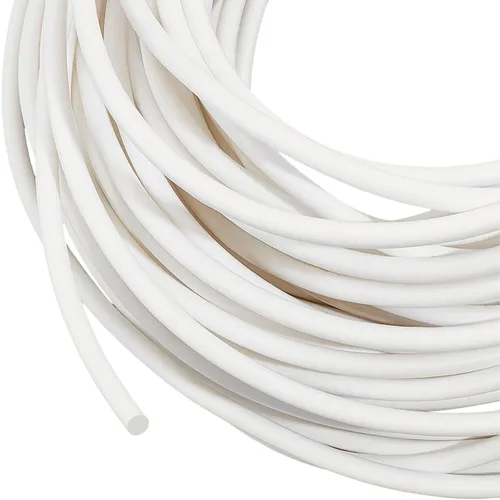 Miniatura 9 de BENECREAT 32.81 yardas de PVC Welt Cord Piping, 0.197 in blanco poliéster tubería cordón para ganchillo, tejer, tejer o recortar en prendas, cojines