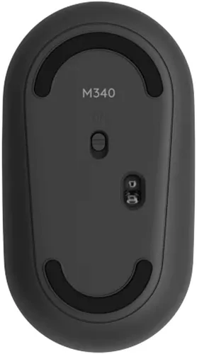 Miniatura 5 de Logitech Mouse inalámbrico M340 con impresiones de edición limitada, receptor USB y clics silenciosos, mouse inalámbrico portátil para laptop, PC