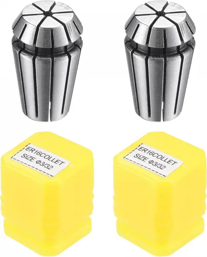Miniatura 6 de uxcell ER16 Spring Collet, 1/4" Chuck para máquina de grabado CNC Torno Fresado 2pcs
