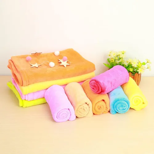 Miniatura 6 de Bluelans Manta de forro polar para sofá, ligera, afelpada, acogedora, cálida, ropa de cama amarilla, 19.7 x 27.6 in