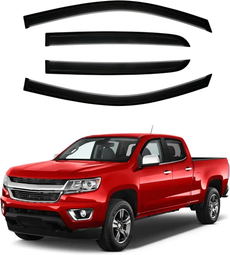 Miniatura 46 de Canvcle RAV4 Rain Guards - Window Visors for Toyota RAV4 2006-2012, Outside-Mount Tape-On Side Window Wind Deflectors for RAV4 Accessories, Vent