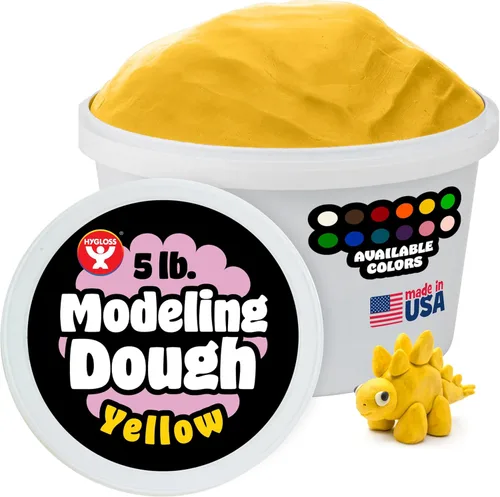 Miniatura 36 de Hygloss Play - Masa de modelado para niños, masa sensorial segura y no tóxica para artes y manualidades, bañera de 3 libras, arcilla de juego