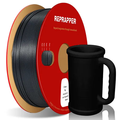 Miniatura 21 de RepRapper Filamento de ácido poliláctico (PLA), paquete de muestra de purpurina multicolor, brillante Galaxy Silk PLA0.069 pulgadas para impresora