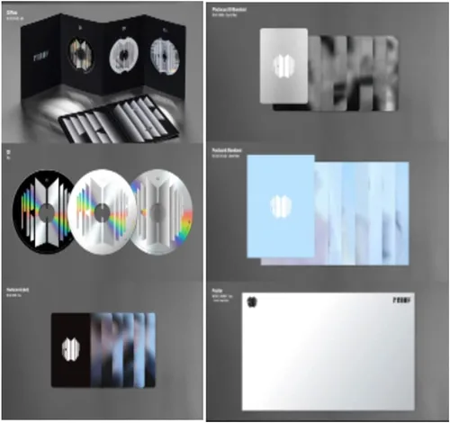 Miniatura 3 de Weverse Compra [Set] Álbum de antología BTS - Prueba estándar + edición compacta