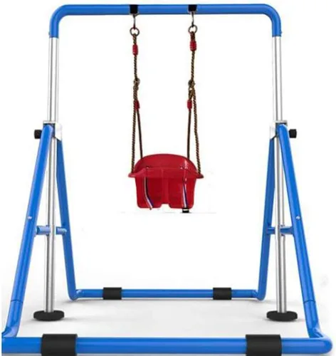 Barra de gimnasia para niños, barra horizontal plegable ajustable para dominadas, barra de entrenamiento junior, equipo deportivo para niños,