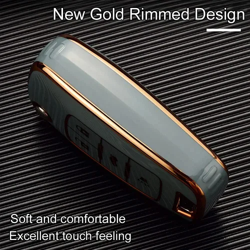 Miniatura 6 de Funda para llavero Chevy con llavero, carcasa protectora de TPU premium de protección completa para Equinox Camaro Cruze Malibu Sonic Impala Buick