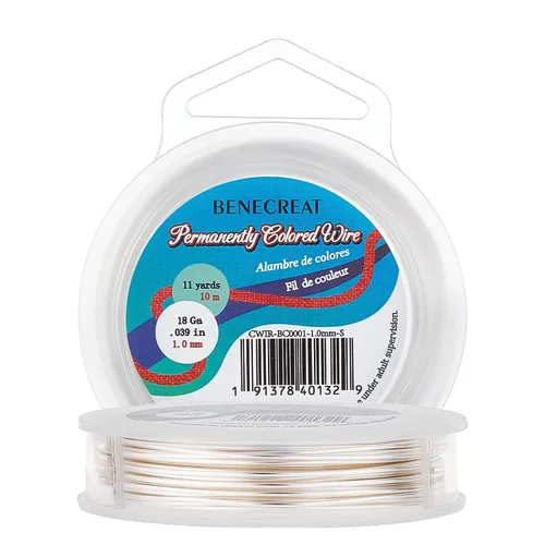 Miniatura 41 de BENECREAT Alambre de cobre para cuentas de joyería de calibre 18, resistente al deslustre, alambre de metal de bronce antiguo para hacer joyas