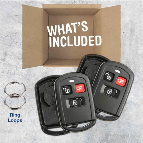 Miniatura 3 de KeylessOption Funda de piel para Hyundai Kia con mando a distancia sin llave, 2