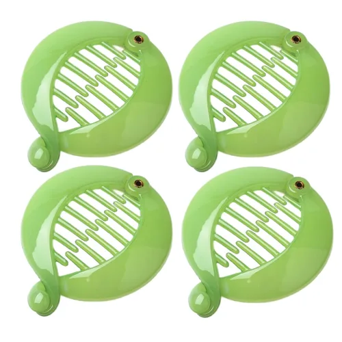 Miniatura 12 de Peines laterales surtidos de belleza sin esfuerzo de 2.5 pulgadas, pinzas para el pelo para cola de caballo, pinzas redondas de plátano, paquete