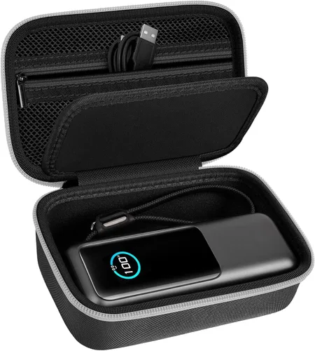 Funda compatible con Anker Prime Power Bank 25000, 26250, 27650, 20100mAh y base de carga de 100W, soporte de viaje de almacenamiento para portátil