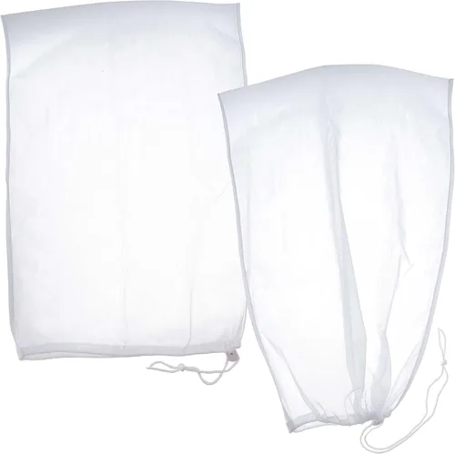 U.S. Pool Supply Bolsas de filtro de malla fina para aspiradoras de hojas, paquete de 2 – Bolsas de red de repuesto grandes de 16 x 20 pulgadas,
