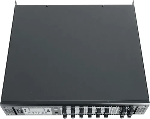 Miniatura 5 de Rockville RCS650-6 Amplificador comercial de 650 W, 6 zonas, 70 V, Bluetooth, reproducción USB/SD/FM, montaje en rack, para restaurantes y oficinas