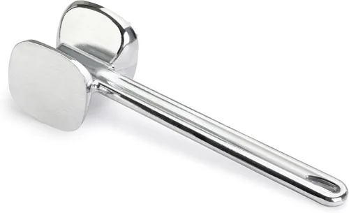Miniatura 4 de New Star Foodservice 36374 Ablandador de carne de aluminio fundido resistente, 10 pulgadas