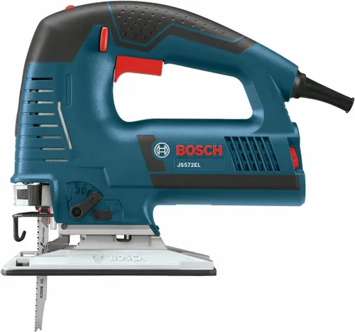 Miniatura 3 de Bosch Power Tools JS572EK - Kit de sierra de calar con mango superior de velocidad variable con cable de 7.2 amperios con cuchillas surtidas