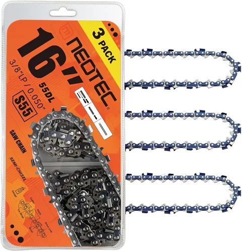 Miniatura 21 de NEOTEC DeWalt - Cadena de sierra de poste de 8 pulgadas, 3/8 pulgadas, paso LP de .043 pulgadas, calibre 34 eslabones de transmisión para DeWalt 20V