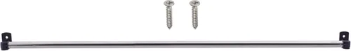 YYST Tipo A 16" a 39.5" Barra de cortina con extremos giratorios para ventana, para puertas superiores e inferiores y luces laterales, barras de luz