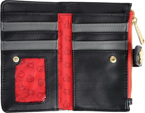 Miniatura 3 de Loungefly Disney Mickey Mouse Wallet Snap Flap Clutch Varios