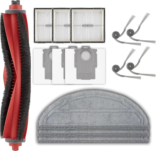 Miniatura 13 de Paquete de 6 filtros HEPA de repuesto Q7 M5/M5+ compatibles con aspiradora robot Roborock Q7 L5/Q7 L5+, kit de accesorios, filtro vertical, filtros