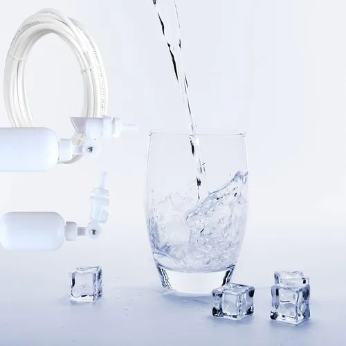 Miniatura 3 de Kit de válvula de flotador de tubo de 1/4 de pulgada para sistema de ósmosis inversa de agua de ósmosis inversa. Kit de línea de agua