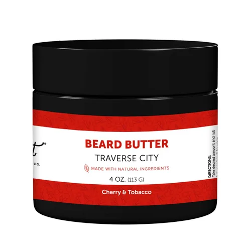 Miniatura 12 de Detroit Grooming Co. Mantequilla para barba para hombres Suaviza, espesa e hidrata con aceite de cártamo y manteca de karité Aroma 313, 2 onzas