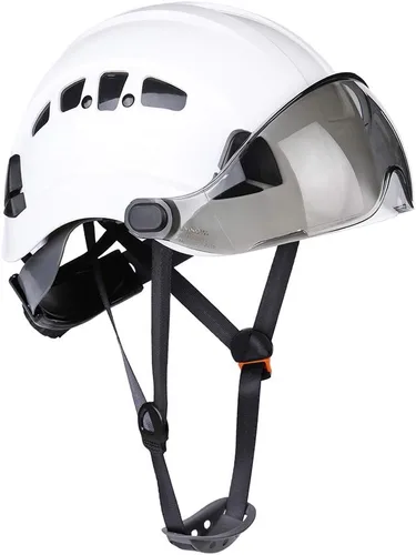 Miniatura 19 de Casco de seguridad – Casco aprobado por ANSI Z89.1 ajustable – Suspensión de trinquete de 6 puntos y cascos OSHA