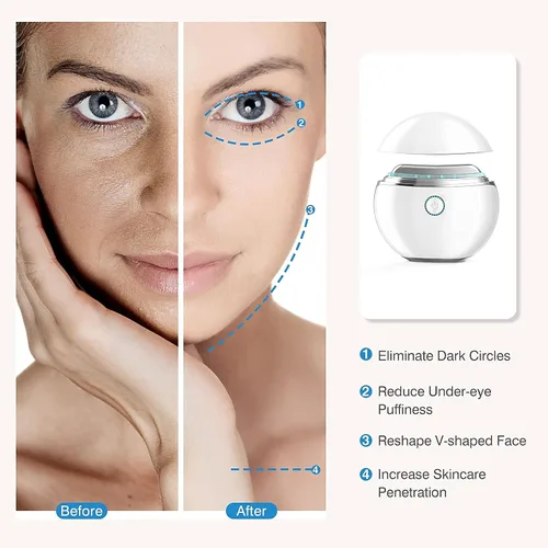 Miniatura 4 de DAROMA Gua Sha Electric, herramientas de masaje facial y corporal mejoradas 2026, 4 características de tecnología todo en 1, eficaz