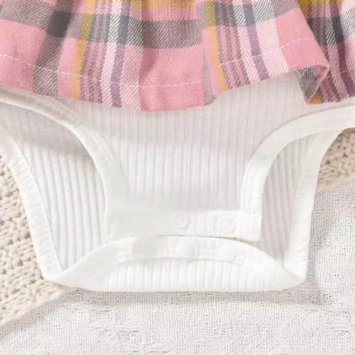 Miniatura 87 de Unutiylo Ropa de bebé recién nacida prematura con tirantes, traje de otoño e invierno, traje de manga larga con volantes
