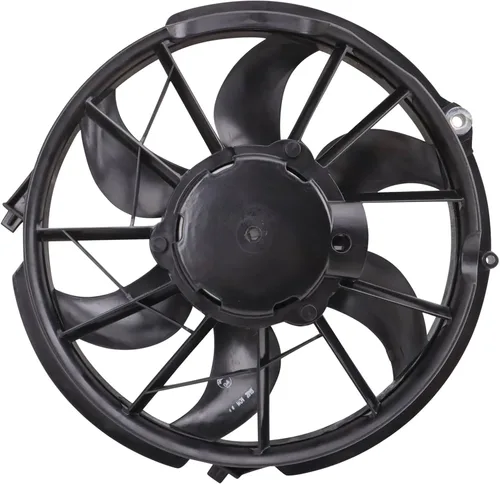 Miniatura 96 de TRQ Conjunto de ventilador de refrigeración dual del radiador compatible con Toyota Highlander 2008-2013 TO3115155