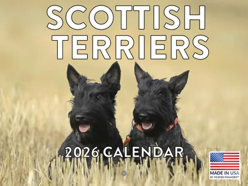 Miniatura 120 de Calendario de pared mensual 2025 Great Dane de 12 meses, fabricado en Estados Unidos
