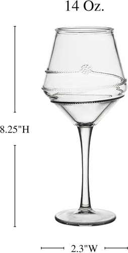 Miniatura 3 de Juliska Copa de vino acrílica Amalia