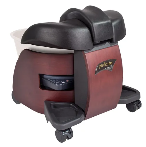 CONTINUUM PediCute - Spa portátil para pies, ecológico y móvil, que funciona como un spa de pedicura de tamaño completo (no necesita fontanería)