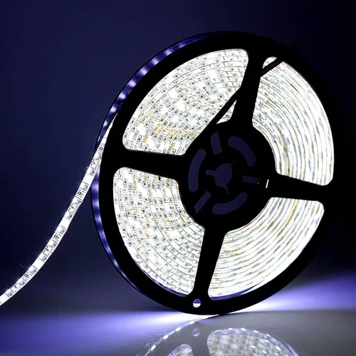 Miniatura 10 de SUPERNIGHT Tira de luz LED de 600 luces LED, impermeable, luz diurna de 16.4 pies, cuerda de iluminación LED, cinta flexible para decorar Blanco luz