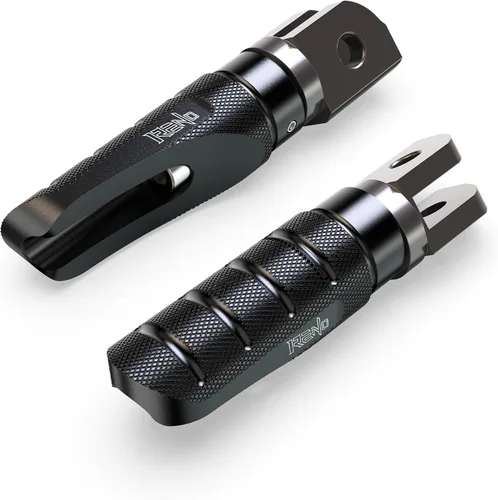 Miniatura 14 de RENO Estriberas para motocicleta, estriberas delanteras para conductor, pedal compatible con ZX6R 2007-2024/2008-2010 ZX10R/2010-2016 Z1000