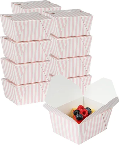 Miniatura 67 de Restaurantware Bio Tek - Cajas para llevar de 30 onzas, 200 loncheras para llevar, cierre de tabulación, resistentes al calor, desechables, de papel