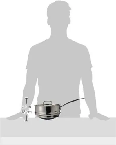 Miniatura 5 de Cuisinart MCP22-24N MultiClad Pro - Sartén de acero inoxidable