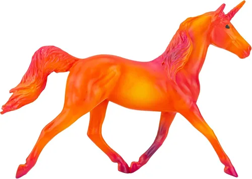 Miniatura 2 de Breyer Stablemates Set de regalo de unicornio con remolino 6912, multicolor, 00