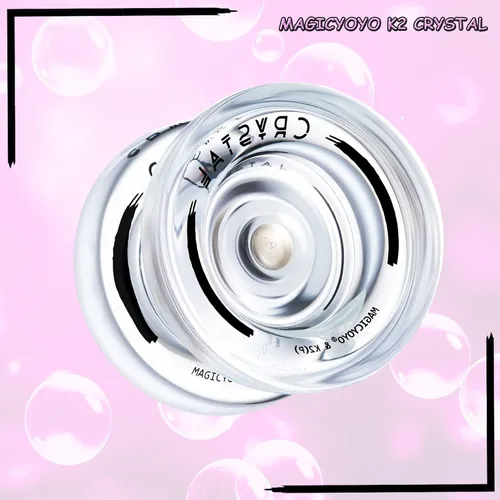 Miniatura 9 de MAGICYOYO Yoyos N11 Professional Unresponsive, paquete de 2 unidades – K2 Crystal Responsive Yoyo para niños, Yoyo de aleación de metal Pro Yoyo