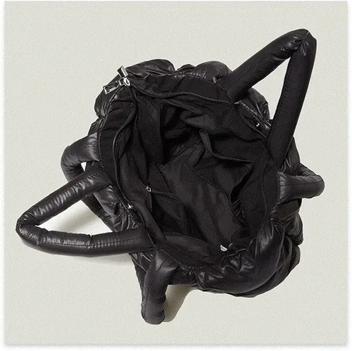 Miniatura 3 de Bolsa de mano acolchada grande para invierno, suave, acolchada, para hombro, de lujo, a la moda, para mujer