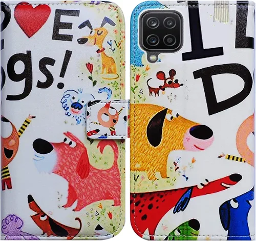 Miniatura 10 de Bcov Funda para Galaxy A12, colibrí en flores pájaro de cuero con tapa para teléfono con ranura para tarjeta soporte para Samsung Galaxy A12 2021