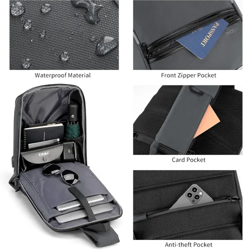 Miniatura 4 de VGOAL Mochila antirrobo para laptop
