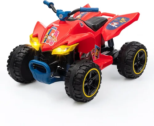 Miniatura 18 de Bluey ATV Quad de 6 V para niños, juguete potente y seguro con batería recargable, conducción hacia adelante y hacia atrás, capacidad máxima