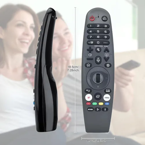 Miniatura 6 de Mando a distancia Magic Voice de repuesto para LG Smart TV, con función de puntero, compatible con televisores LG QNED, OLED, UHD 4K y 8K webOS