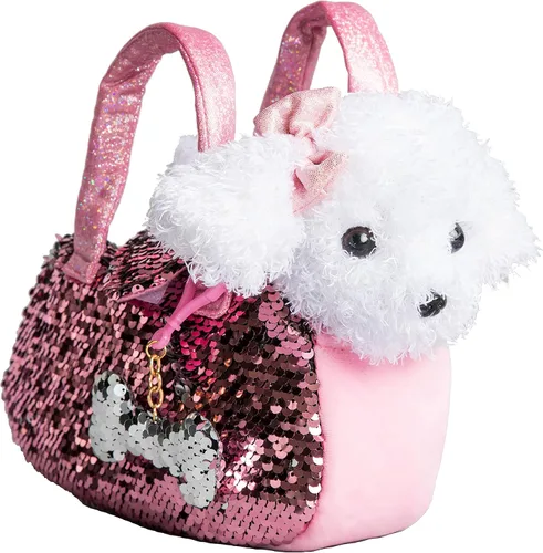 Miniatura 10 de Set de Mascotas de Peluche de Little Jupiter con Bolso - Animales de Peluche de Unicornio - Animales de Peluche para Niñas - Juguete de Peluche